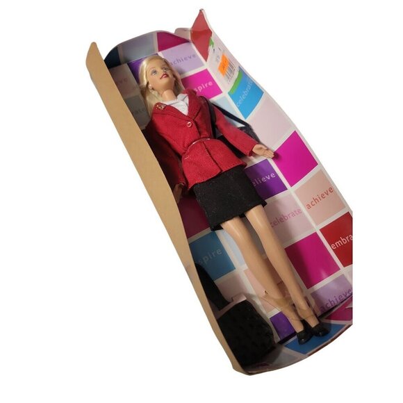 Mary Kay Barbie Star Consultant Prize Doll Red Jacket Special Edition Business - Picture 2 of 5